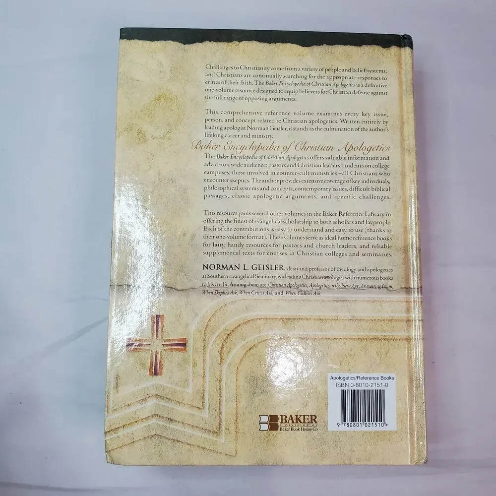 Baker Encyclopedia of Christian Apologetics by Norman Geisler Hardcover